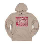USC Trojans Unisex Tan Hello Kitty Hello Icons Hamden Pullover Hoodie